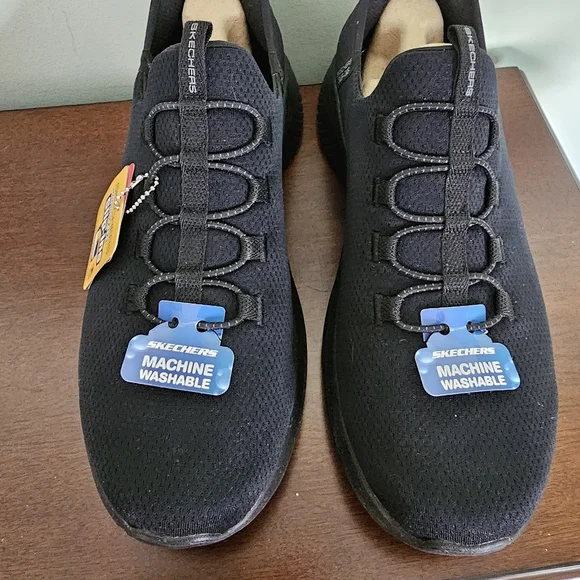 Mens Sketchers Ultra Flex 3.0 Right Way Black‎ Size 12 Wide